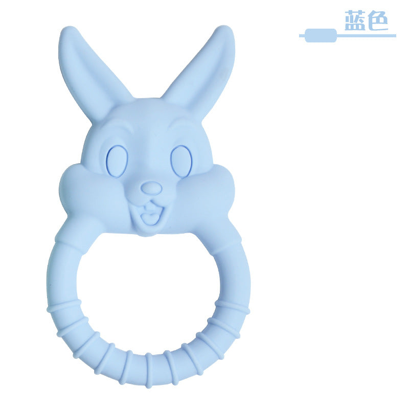 Wholesale 10PCS/PACK Silicone Puppy Rabbit Teether